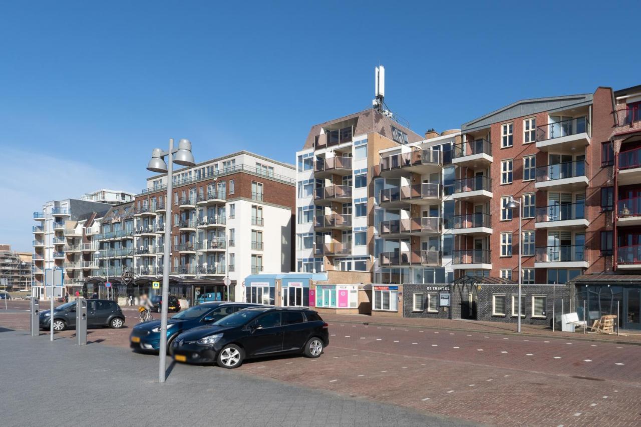 DE TRINTEL op 1e verdieping met ruim terras en zeezicht Egmond aan Zee Buitenkant foto